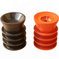 PDC drillable downhole oilfield wiper plugs